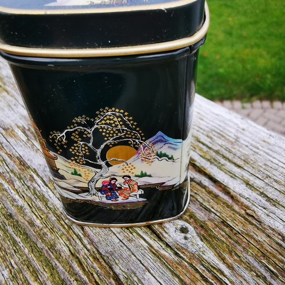 Vintage Chinoiserie / Chinese Tin - Picture 6 of 11